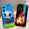Soccer Football Ball Phone Case For Redmi Note 15 14 13 12 12S 11 11T 11S 10 9T 9 Pro Silicone Case Funda DIY Shell Capa Cover