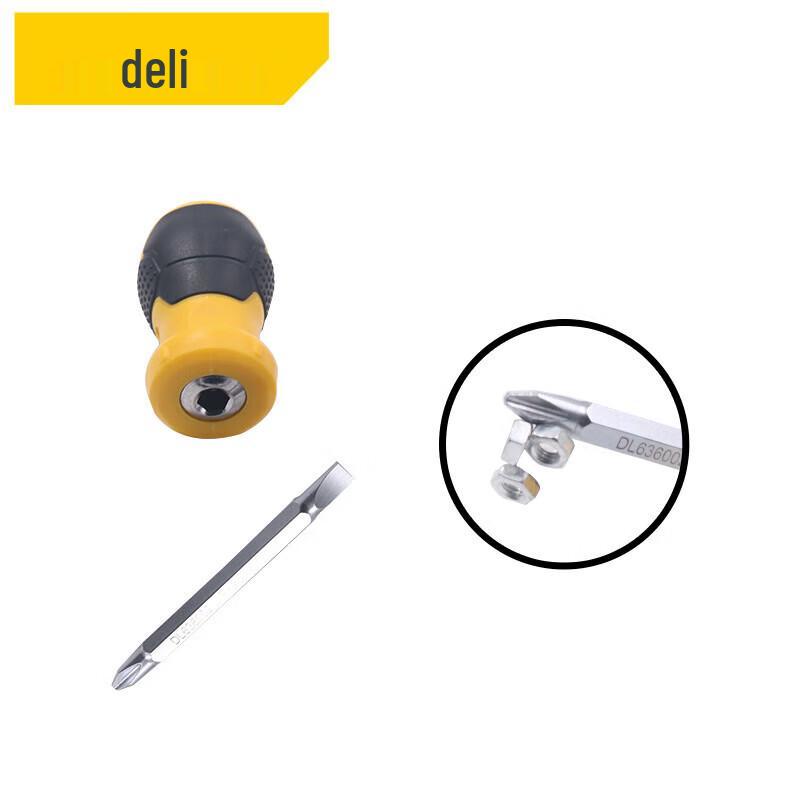 Deli Dual-purpose Screwdriver 6/PH2x38mm