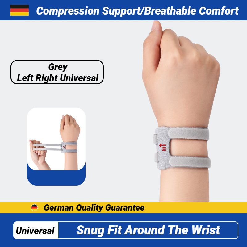 Tfcc Adjustable Wrist Brace With Compression Rring Pad For Tear Support Weight Bearing Strain Exercise Fitness Wristbands Carpel