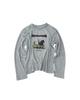 VERBLESS Portland Running Horse Long Sleeve T-Shirt (Grey)