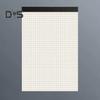 Bloc de hârtie cu grilă 80 de coli Caiet cu grilă de tip Quadrille, dimensiuni A5/B5/A4 Caiet cu grilă pentru schițe, luare de note, geometrie de inginerie
