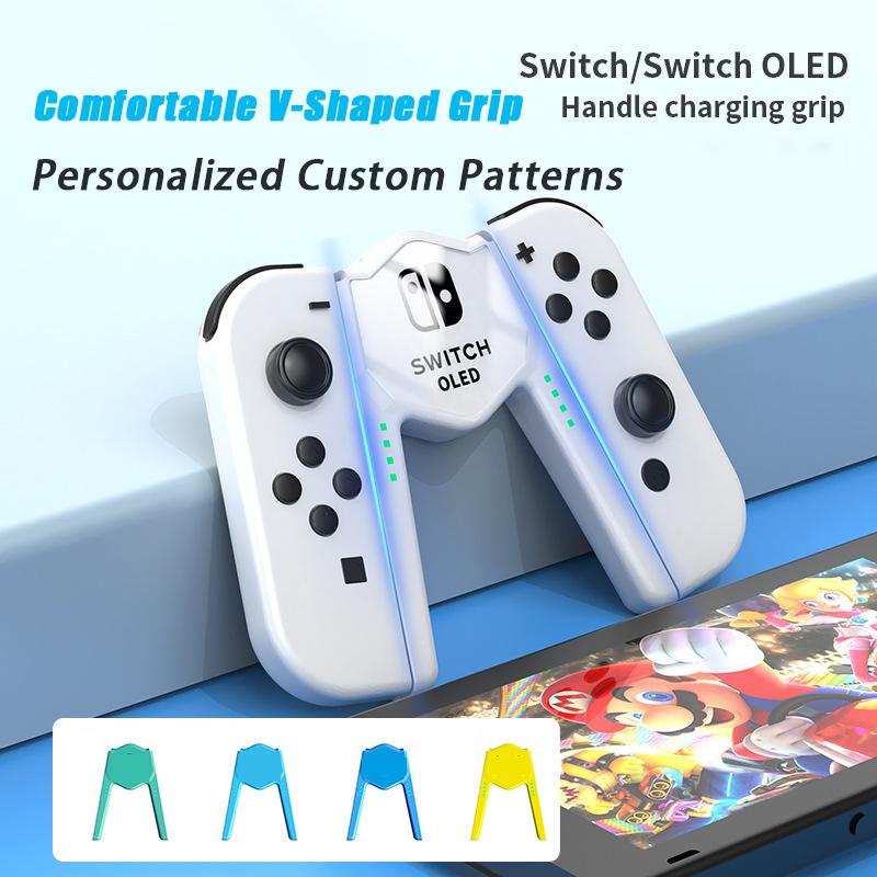 Kúpiť lacno VAORLO Charging Grip For Nintendo Switch/Switch OLED