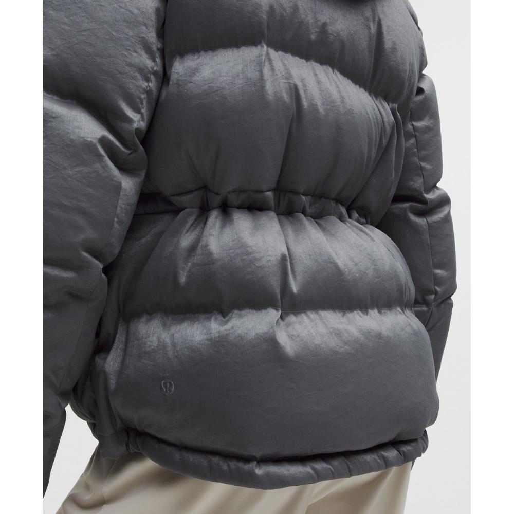 Lululemon Wunder Puff 600 Down Fill Jacket  Shine Solar Grey