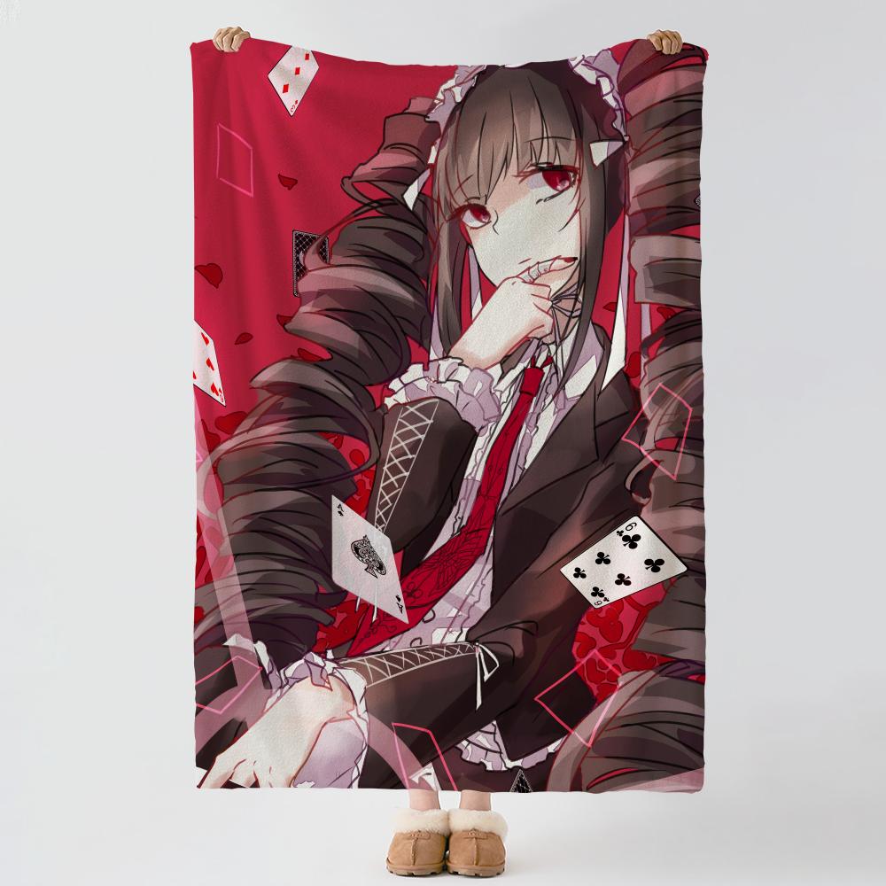 character C-Celestia Ludenberg-g Throw Thick Comfort Flannel Quilt, Multi-scene Use Indoor Outdoor Daily Nap