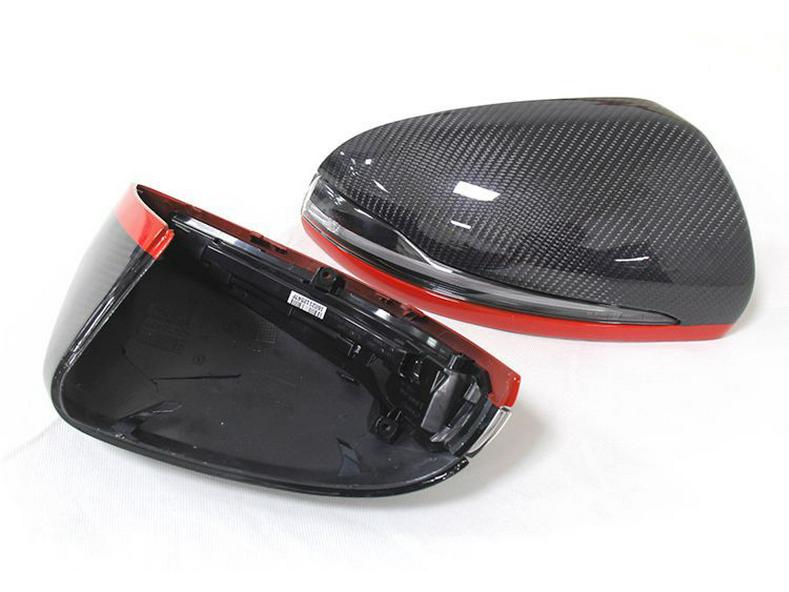 Carbon Fiber Rearview Mirror Cover for Mercedes-Benz C E S CLS GLC GLA GLB W205