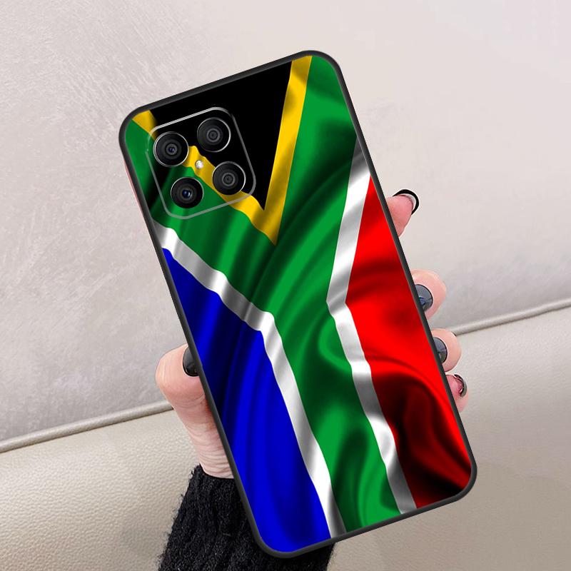 South Africa Flag For Honor Magic 8 6 7 Pro Case For Honor 400 Lite 200 50 70 90 X8c X8b X9a X9b X9c X9d Win RT