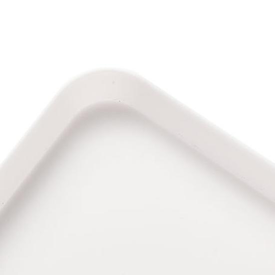 Serving Tray All-purpose Washable Plastic Rectangle Breakfast Fruit Bread Food Dish Gifts