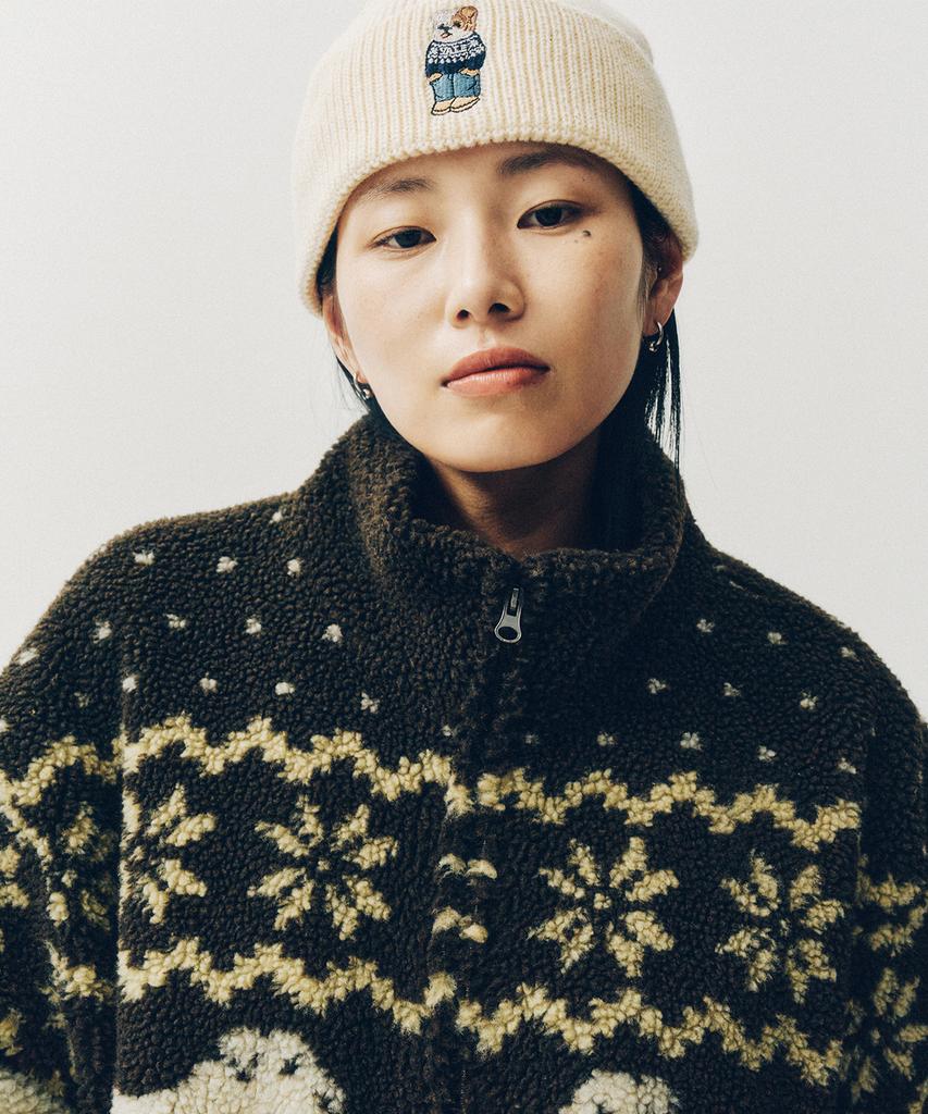 YALE Nordic Dan Cozy Beanie_Ivory