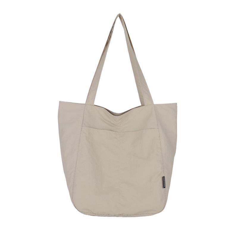 Japońska Wodoodporna Nylonowa Codzienna Torba Tote Damska Wiosna/Lato – Duża Pojemność, Stylowa Torba na Ramię
