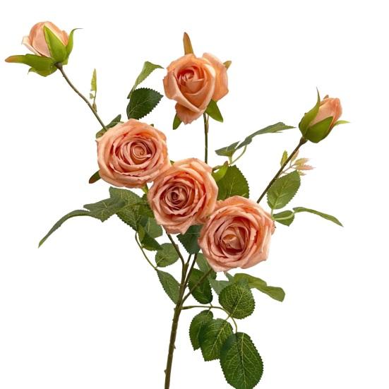 

Artificial Roses Flowers for Flower Arrangement Realistic Fake Rose Branches with 4 Head Blooms And 2 Bud for Party Wedding Centerpiece Home Table шампанского