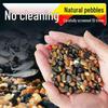 Aquarium Decorative Sand & Stones: White Sand, Crystal Sand, White Pebbles, Five-Color Stones, Rain Flower Stones.