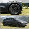 4PCS Hub Cap Performance Replacement Wheel Cap Automobile Full Rim Cover Accessories for Tesla Model Y 2018-2023 Hubcap 19 Inch
