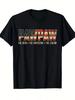 Vintage USA Flag Pawpaw Graphic T-Shirt - Soft Breathable Crew Neck Tee with Hero Legend Design Casual Short Sleeve Shirt for Father'S Day Gift Machin