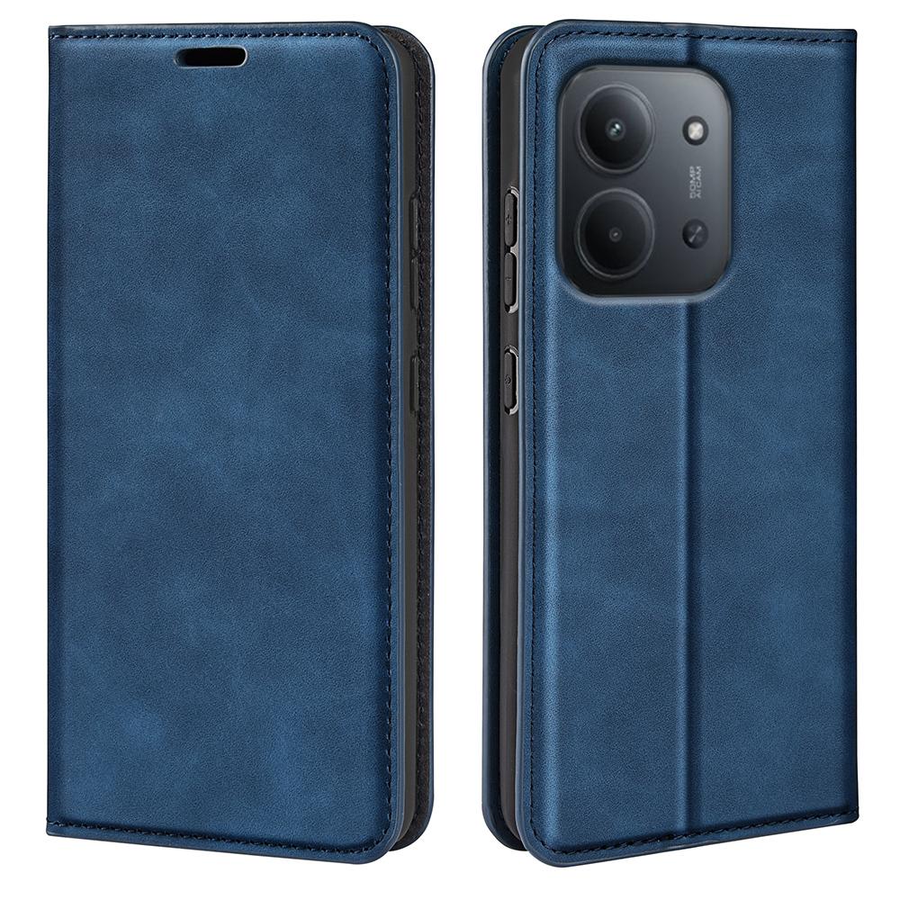 Für Xiaomi Redmi 15C 5G (EU) (173 mm)/Xiaomi Redmi 15C 4G (EU) (173 mm) Hülle Skin Touch Leder Brieftasche Handyhülle