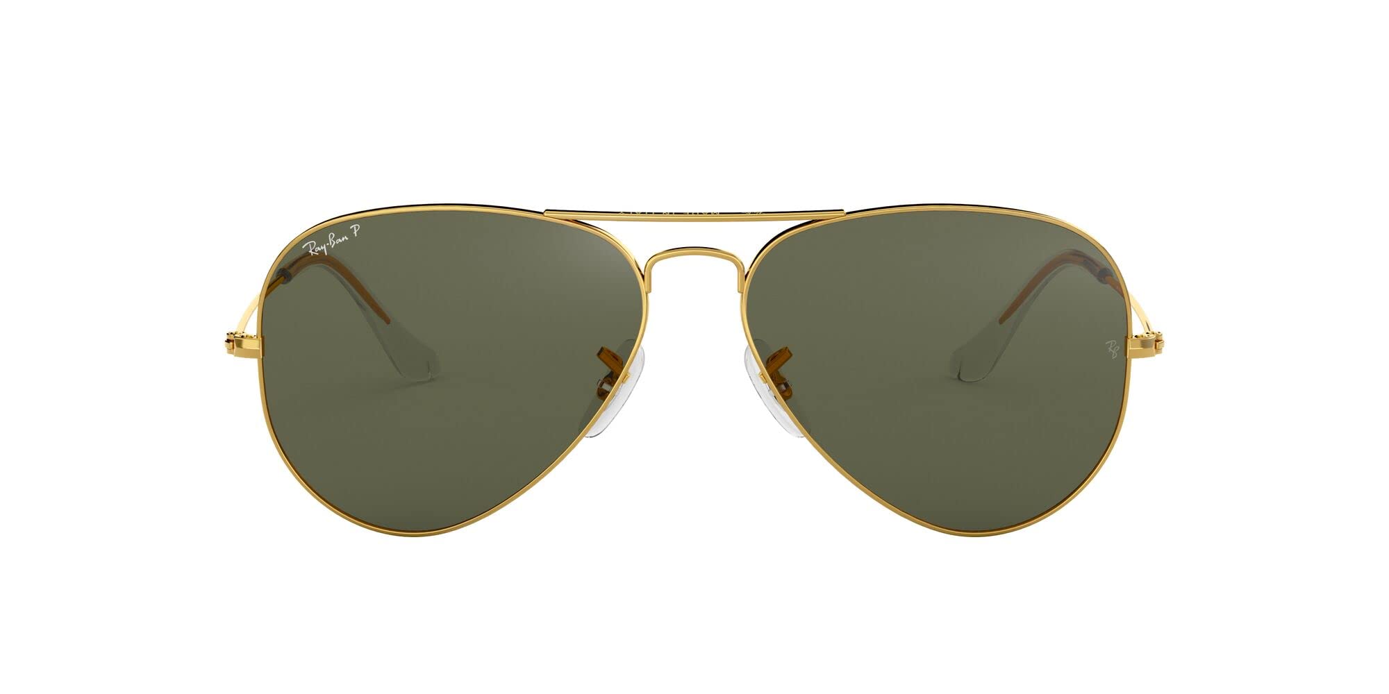 

Sunglasses 0RB3025 AVIATOR LARGE METAL GREEN POLARIZED 55 Ray-Ban 001/58
