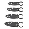4 Pcs Paddle Board Clips Universal 5 7 Inch Fit Kayak Paddle Board Clamps Easy Installation