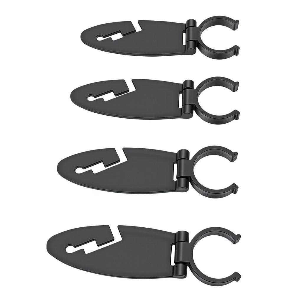 4 Pcs Paddle Board Clips Universal 5 7 Inch Fit Kayak Paddle Board Clamps Easy Installation