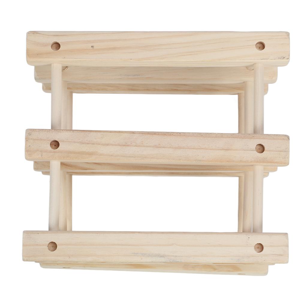 Wine Rack  Standing Wine Rack Wood Stackable Modular Wine Rack Wine Holder  Standing For Kitchen Bar Countertop 6 Bottle