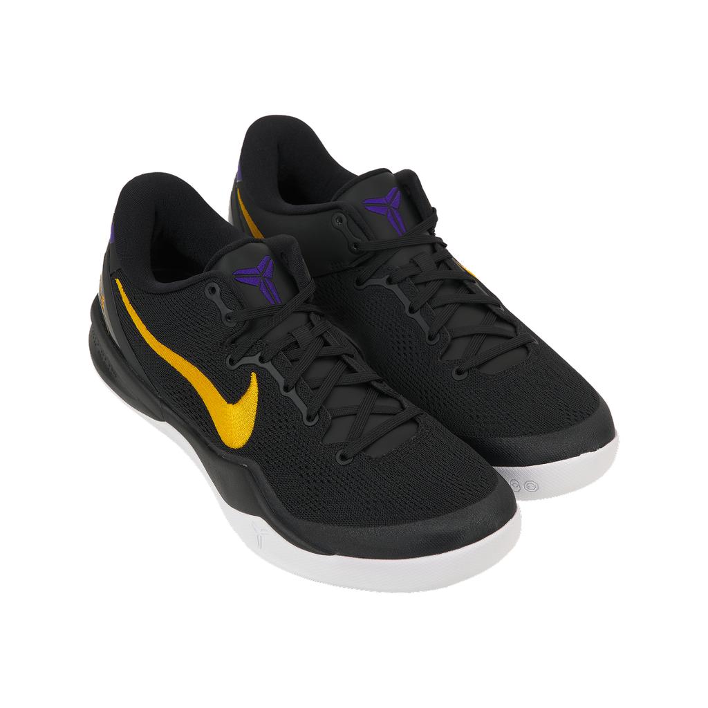 Nike Kobe 8 Protro Lakers Away Unisex Sneakers Black University-Gold White HF9550-001