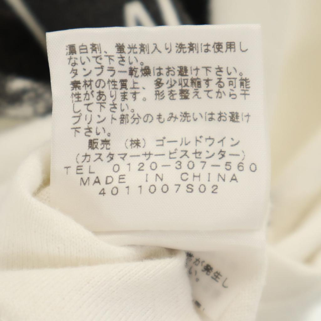 THE NORTH FACE Photographic Prints Short sleeve T-shirt Outdoor NT31479 Men's Used