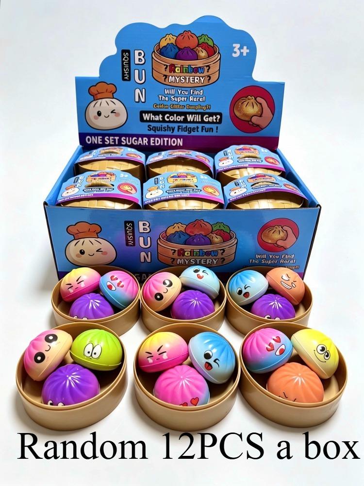 Zucker Edition Squishy Mystery Brötchen Spielzeug Farbe Langsam Rückprall Knödel Stressabbau Kneten Fidget Spielzeug Kinder Schreibtisch Dekoration Geschenk