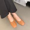 Fashion Soft Shoes Women Flats Spring Shallow Mouth Slip-on Round Toe Casual Female Sneakers Dress New Dress Comfortable Women Flat Shoe
