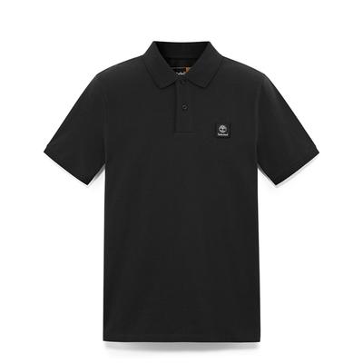 Casual Business Breathable Polo Shirt Men Tops Black A4395001