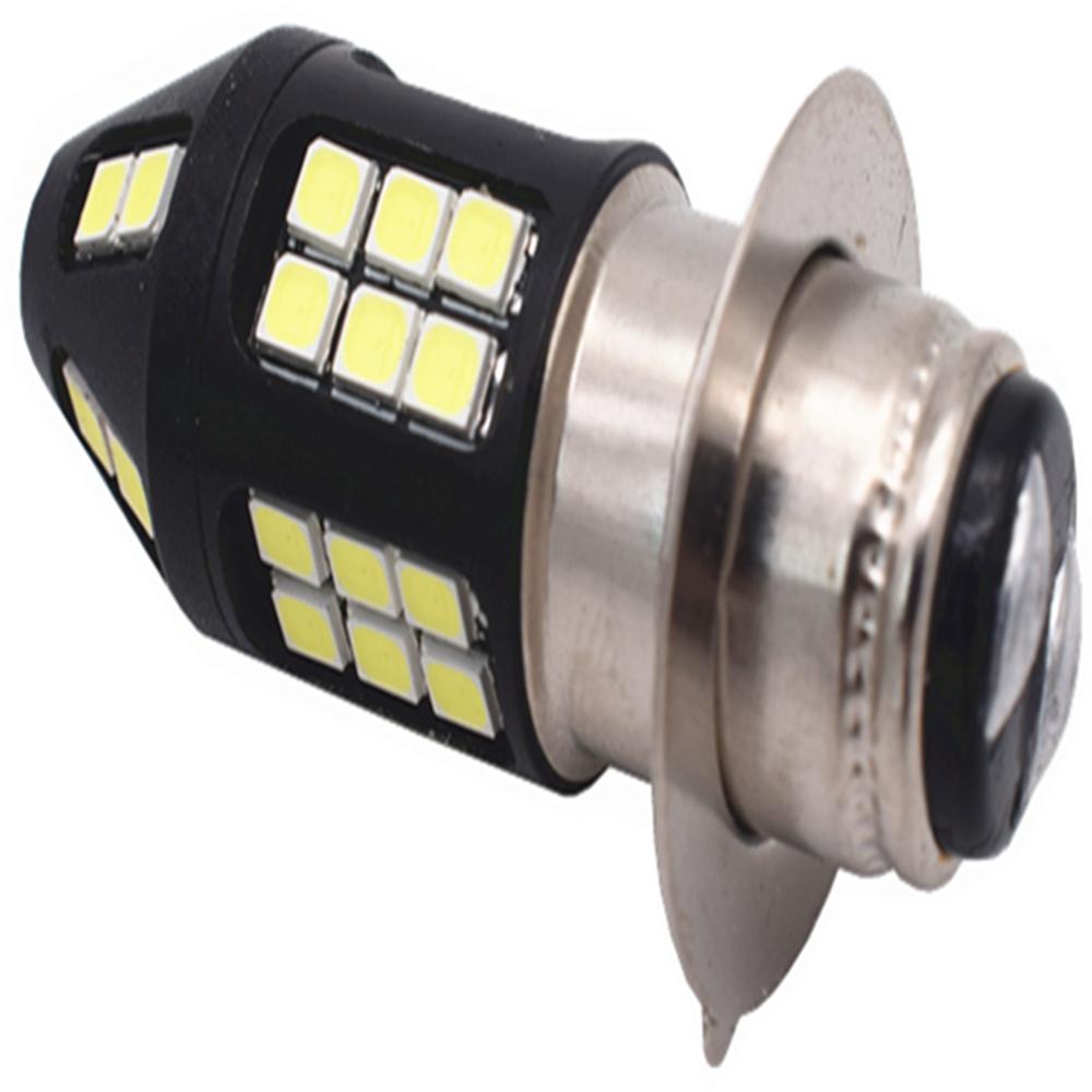 2X H6M P15D LED Head Light Bulbs Fit Honda Sportrax TRX250EX TRX300EX TRX400EX