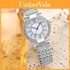 Fashionable Women's Watch With Starry Bracelet Quartz Movement Onion Crown Mineral Glass Mirror
