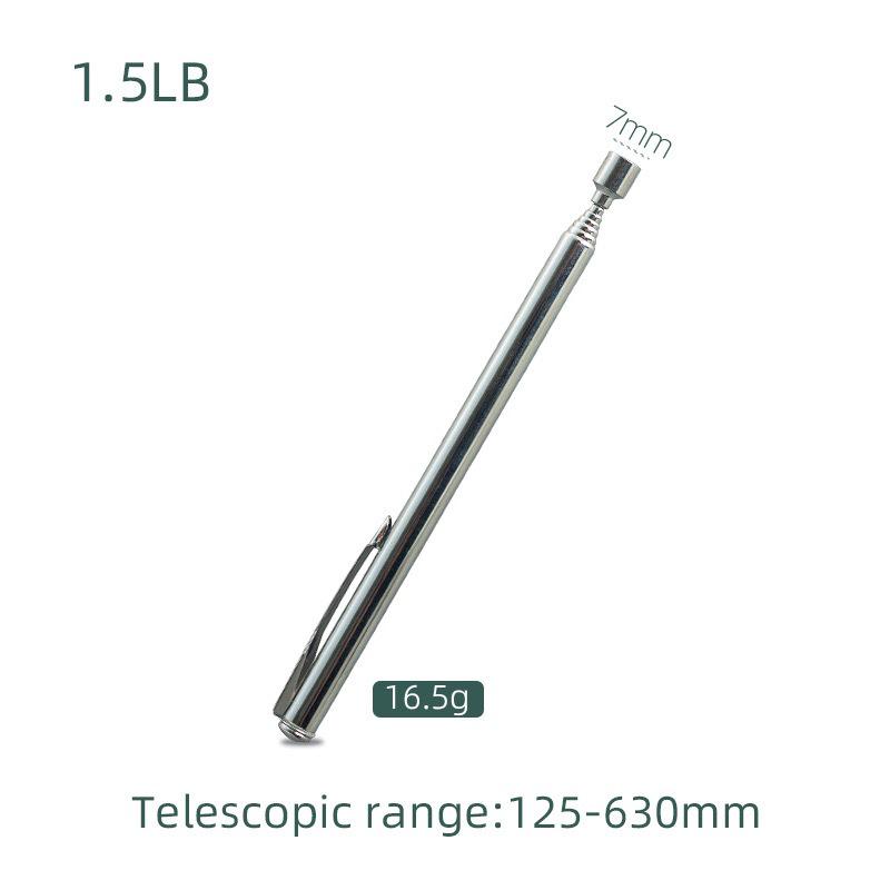 Telescopic Magnetic Pickup Tool with Light and Inspection Mirror