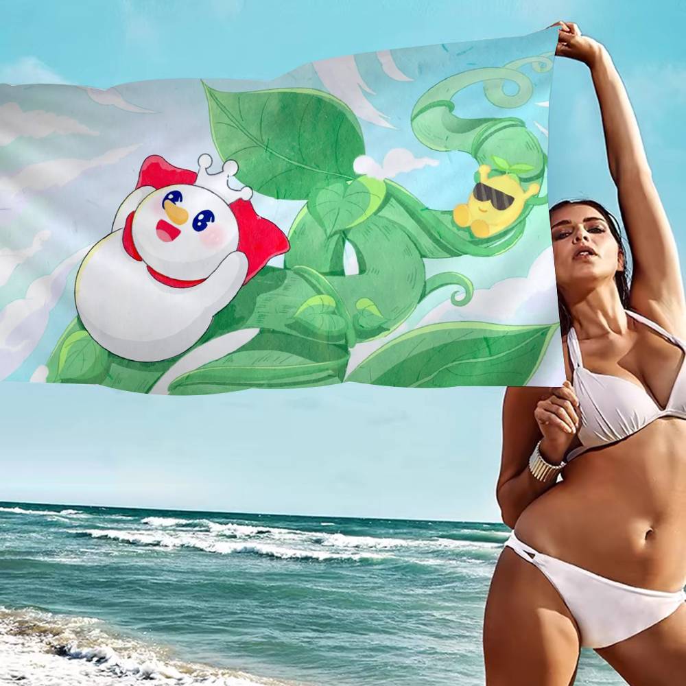 Cute M-Mixues Ice Cream & Tea Logo Big Microfiber Beach Towels Quick Dry Towel Sand Beach Towels Pool Towel for Travel Yoga