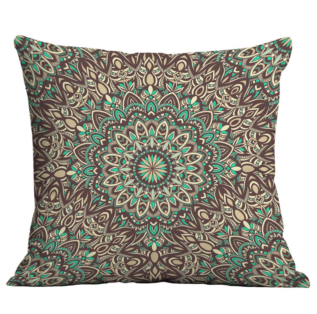 Ethnic Style Mandala Pillowcase New Style Painted Geometric Art Abstract Home Decoration Pillow Cushion Cover