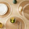 2/4/6pcs/set Hot Selling Fringe Eco-friendly Household Non-Slip Morden Style Table Woven Placemats Polyester Round Mat
