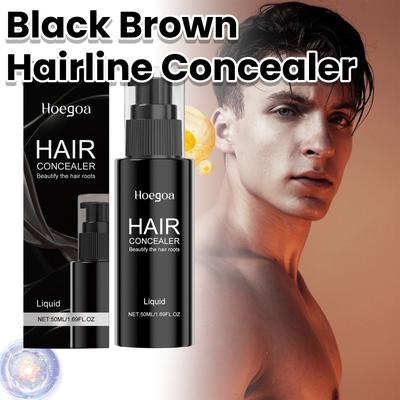 Spray Colorante Istantaneo per Capelli con Acido Ialuronico, Correttore per Capelli per Copertura Rapida dei Capelli Bianchi e Grigi, Correttore per Linea dei Capelli, Colorante per Capelli