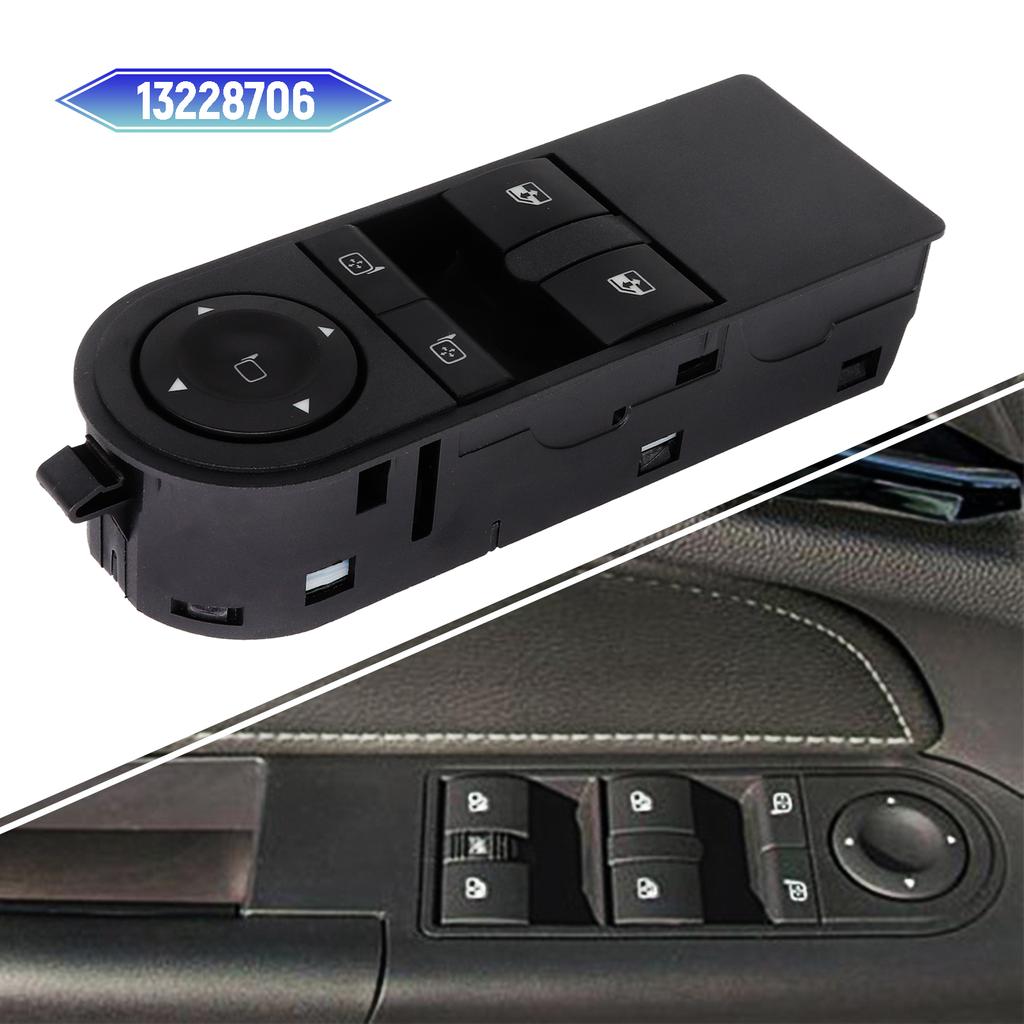 For Opel Vauxhall Astra H 2005-2010 Zafira B 2005-2015 Window Control Switch Button 13228706 13183679 13228879