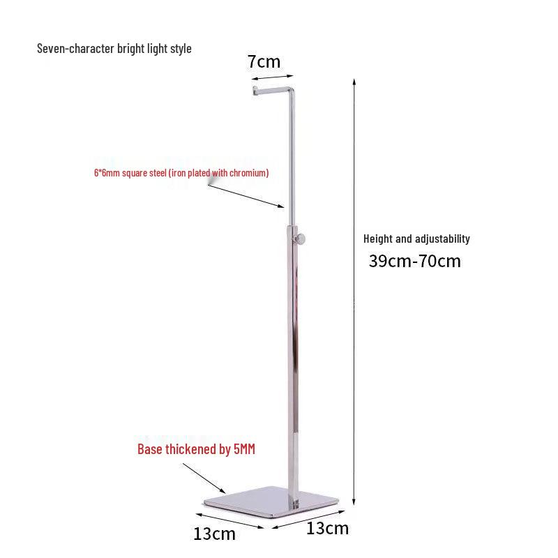 Stainless Steel Handbag Display Stand and Hanger for Tote Bags