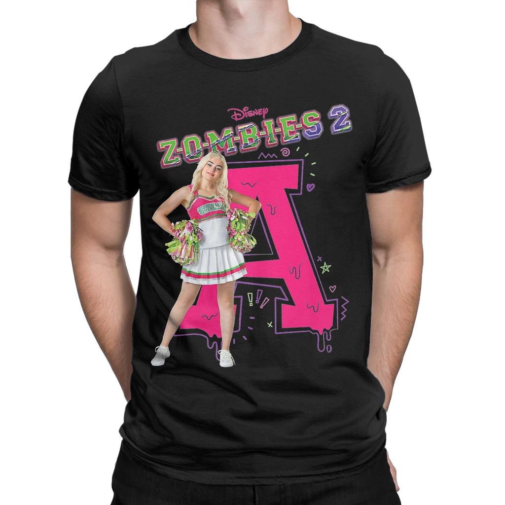 Channel Zombies 2 Addison Cheer A Premium T Shirts Men Women 100% Cotton T-Shirts Round Neck  Tee Shirt Short Sleeve Clothes 6XL