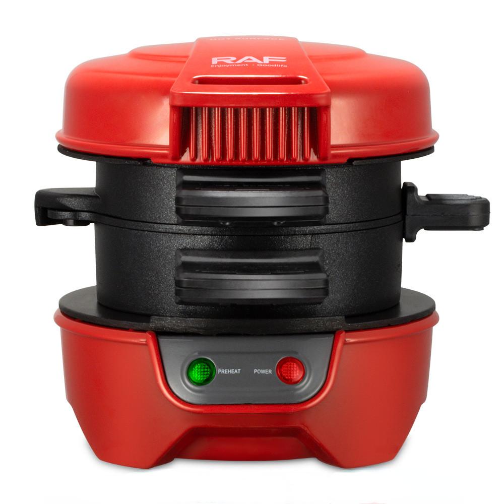 600W Multifunctional Breakfast Waffle Machine Small Toaster Bread Baking Machine Household Burger Sandwich Maker