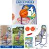Indoor Outdoor Childrens Basketball Hoop With Inflatable Ball And Pump For Active Play