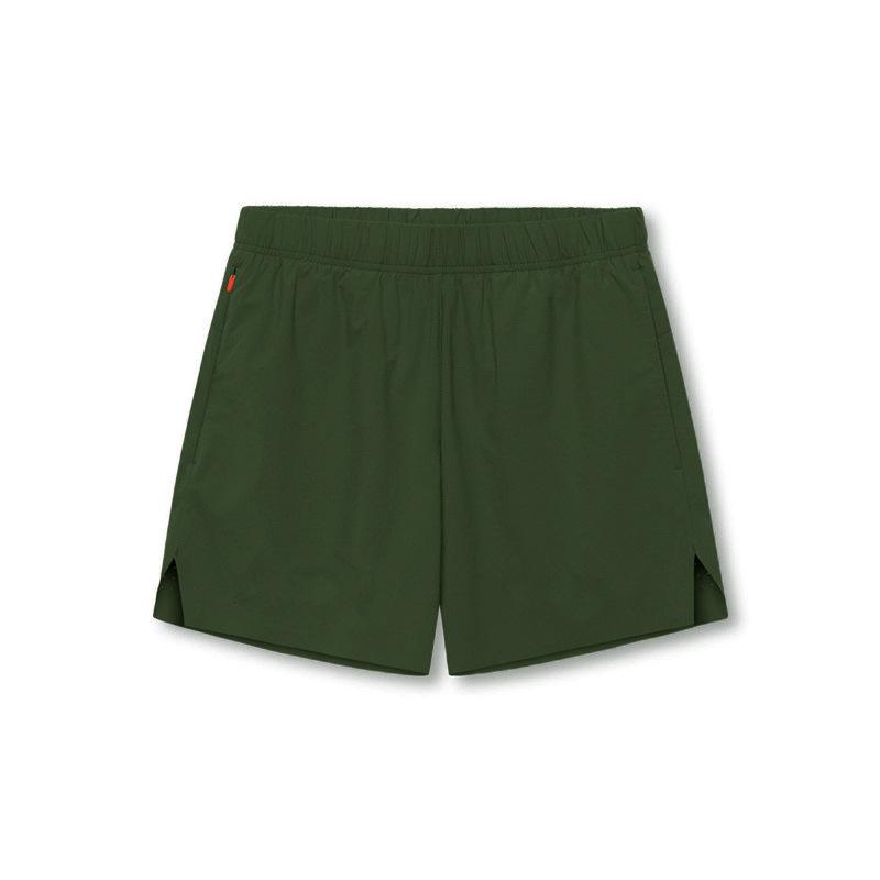 

Summer Men S Shorts Single Layer Woven Quick Dry Solid Color Running Fitness Sports Casual Shorts For Men M оливковий колір
