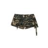 Summer 2026 New Spicy American Girl Camouflage Low-Rise Shorts