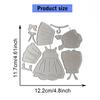Dress Cutting Dies Clothes Metal Die Cuts Embossing Templates Molds Cuts Stencils for Scrapbooking Album Card Decoration