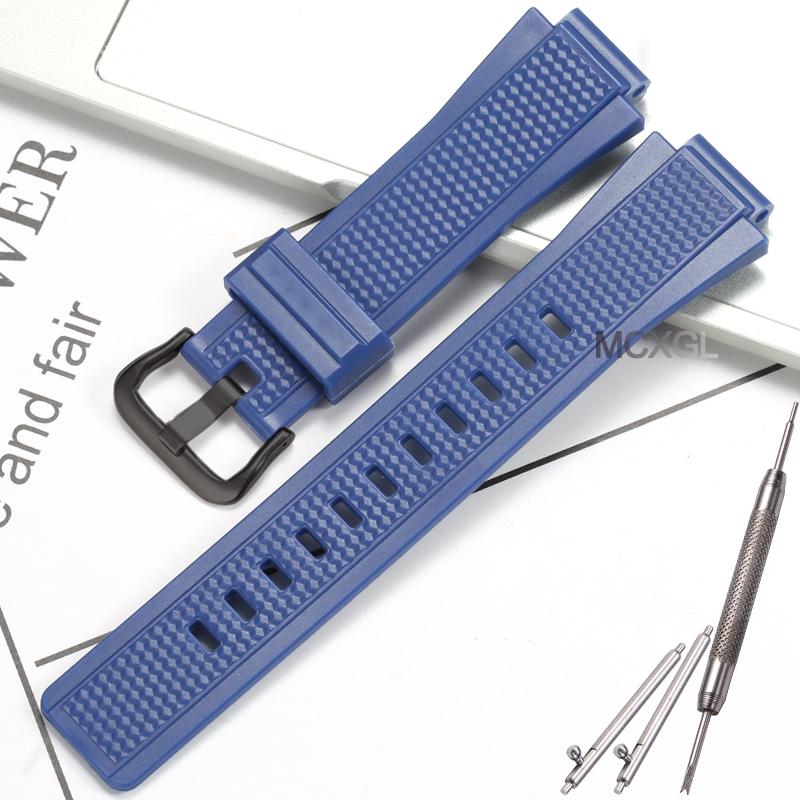 Resin Watchband Suitable for Casio GST-B200-1A Replacement Band GST-B200 Men's Sports Waterproof Rubber Strap Watch Accessories