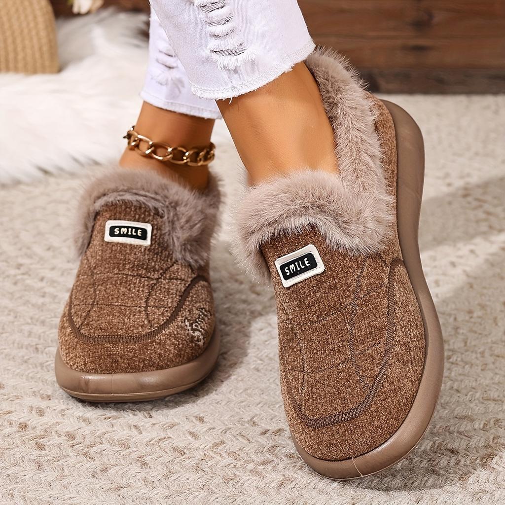Damenstiefel Weiche Sohle Warm Bequem Modisch Vielseitig Winter Kurzstiefel, Damenschuhe