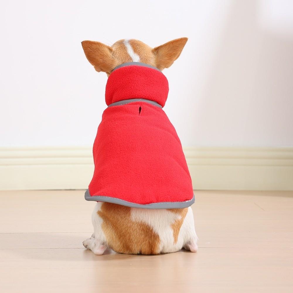 Reversible Warm Coat Windproof Jacket Fashion Puppy Cat Clothes Pet Supplies