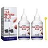 2Pcs White Mouldproof Refill Caulking Grouting Agent for Kitchen Bathroom Wall Floor Ceramic Tile Gap Reform Repair Tools