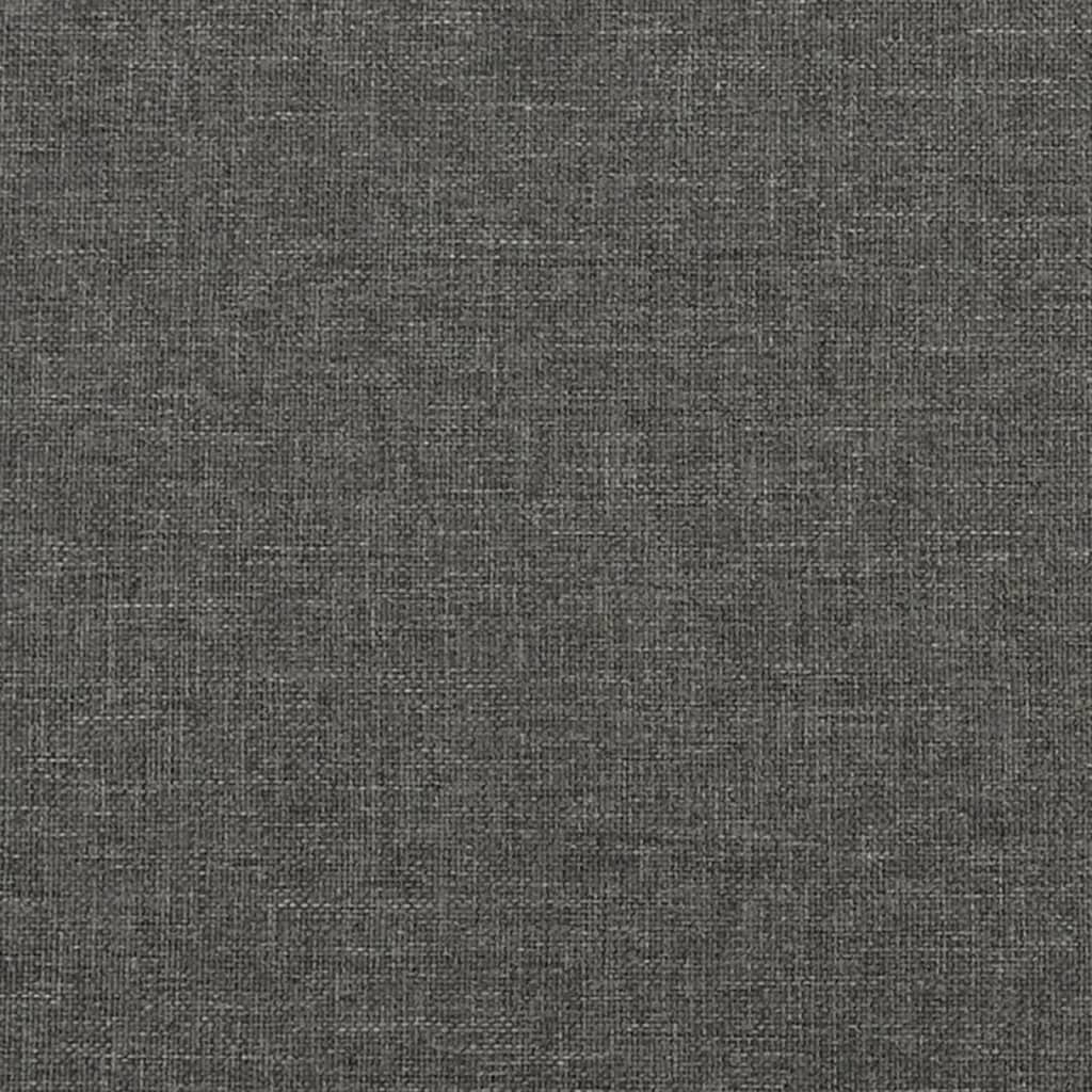 Vidaxl Bed Frame Without Mattress, Dark Gray, 180X200 Cm, Upholstered