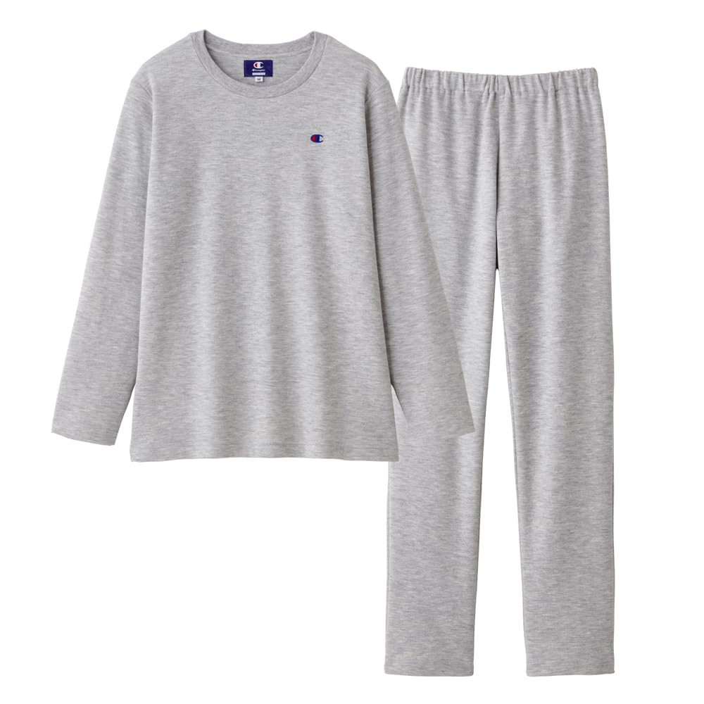 Champion Cardboard Knit Long Sleeve and OL8813 Women's Loungewear, Pants, Gray,
