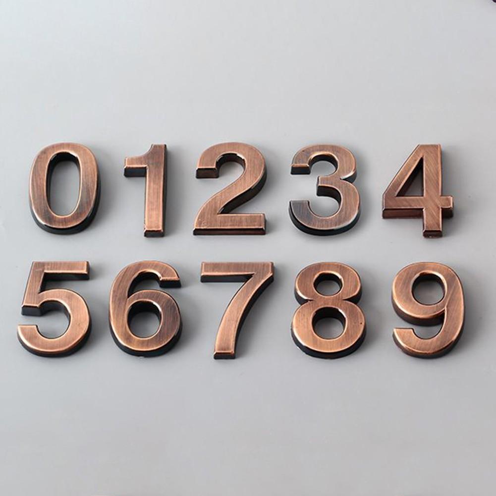 

Door Sign Door Number 50*35*6mm Numeral Door Plaque 6