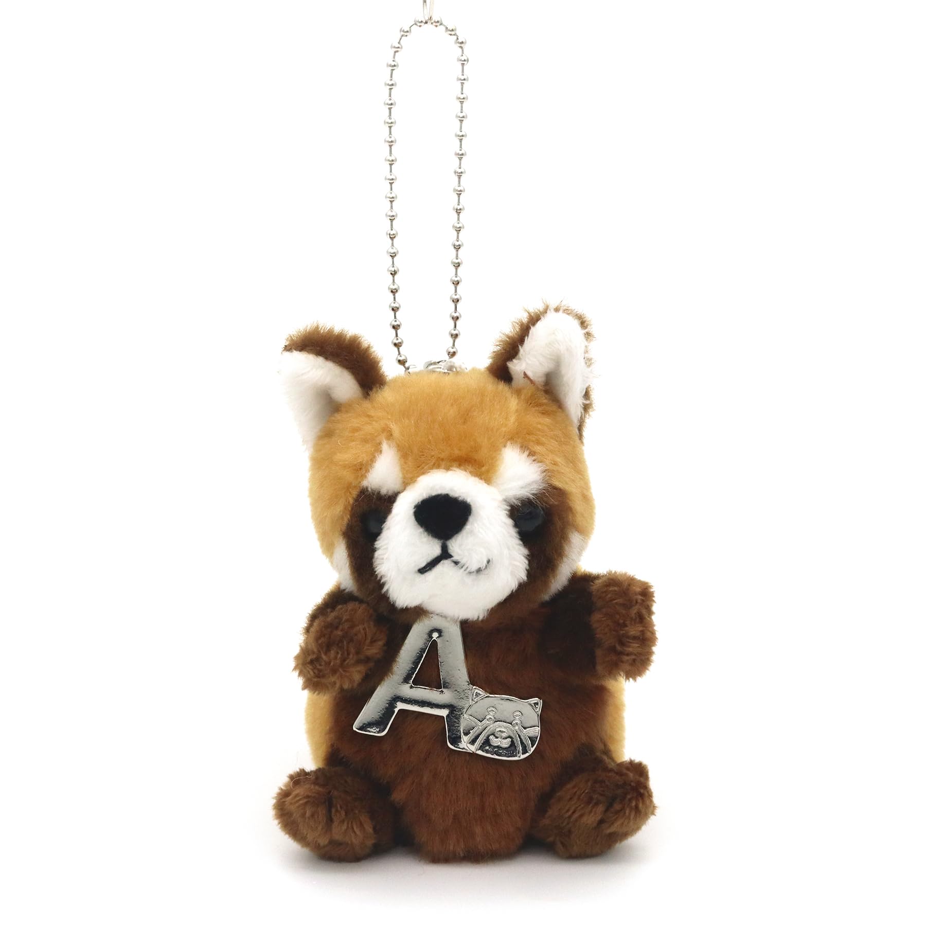 

Take Off Red Panda Plush Toy Strap with Initial Charm [A] Angel s Mischief Series